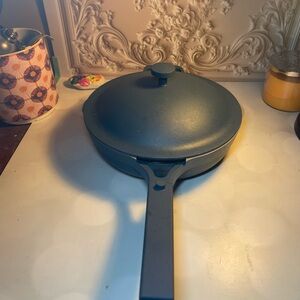 Our Place blue frying pan used